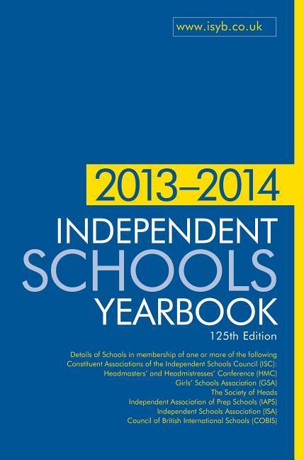 Vorderes Coverbild Independent Schools Yearbook 2013-2014