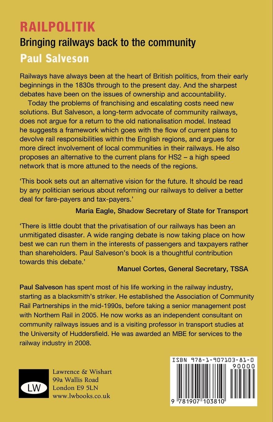 Rückseitencover Railpolitik