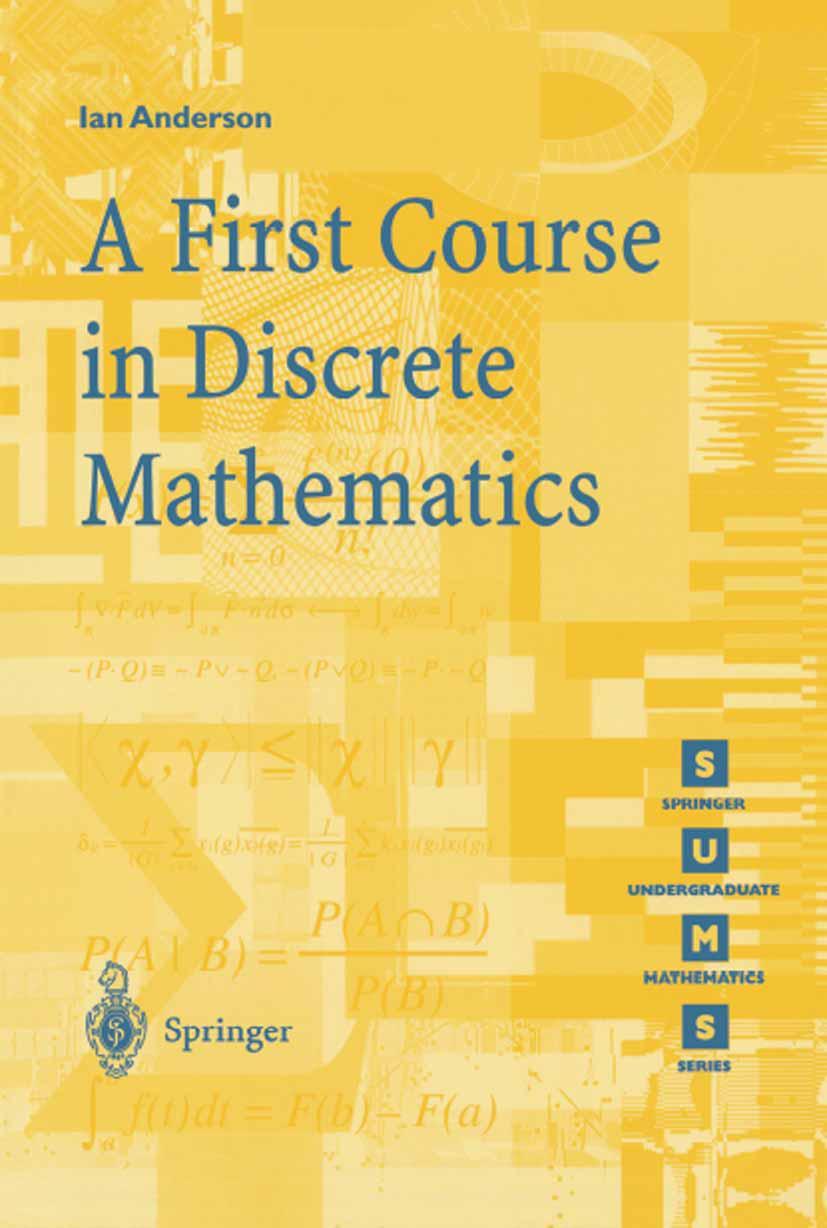 Vorderes Coverbild A First Course in Discrete Mathematics