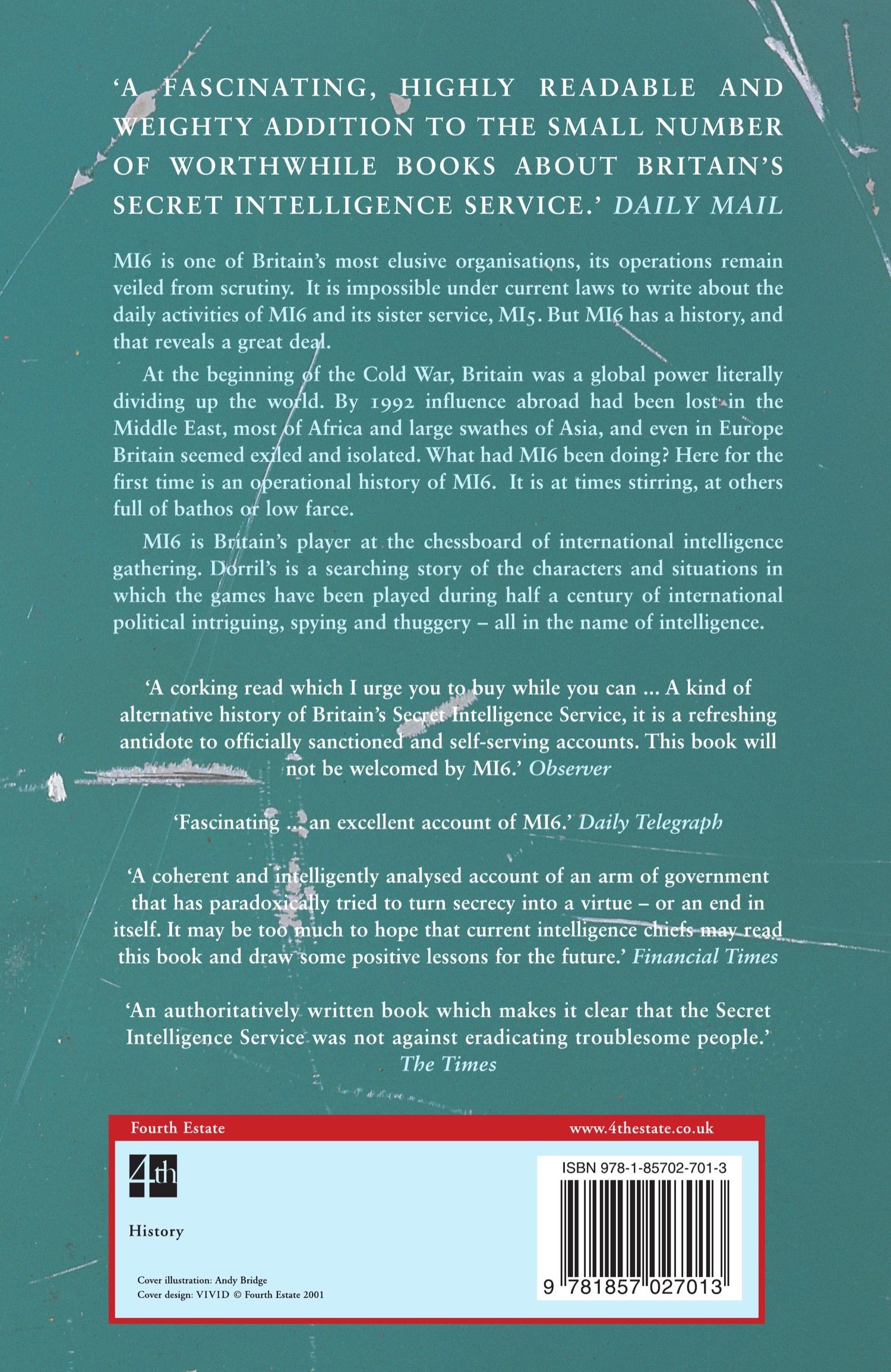 Rückseitencover MI6