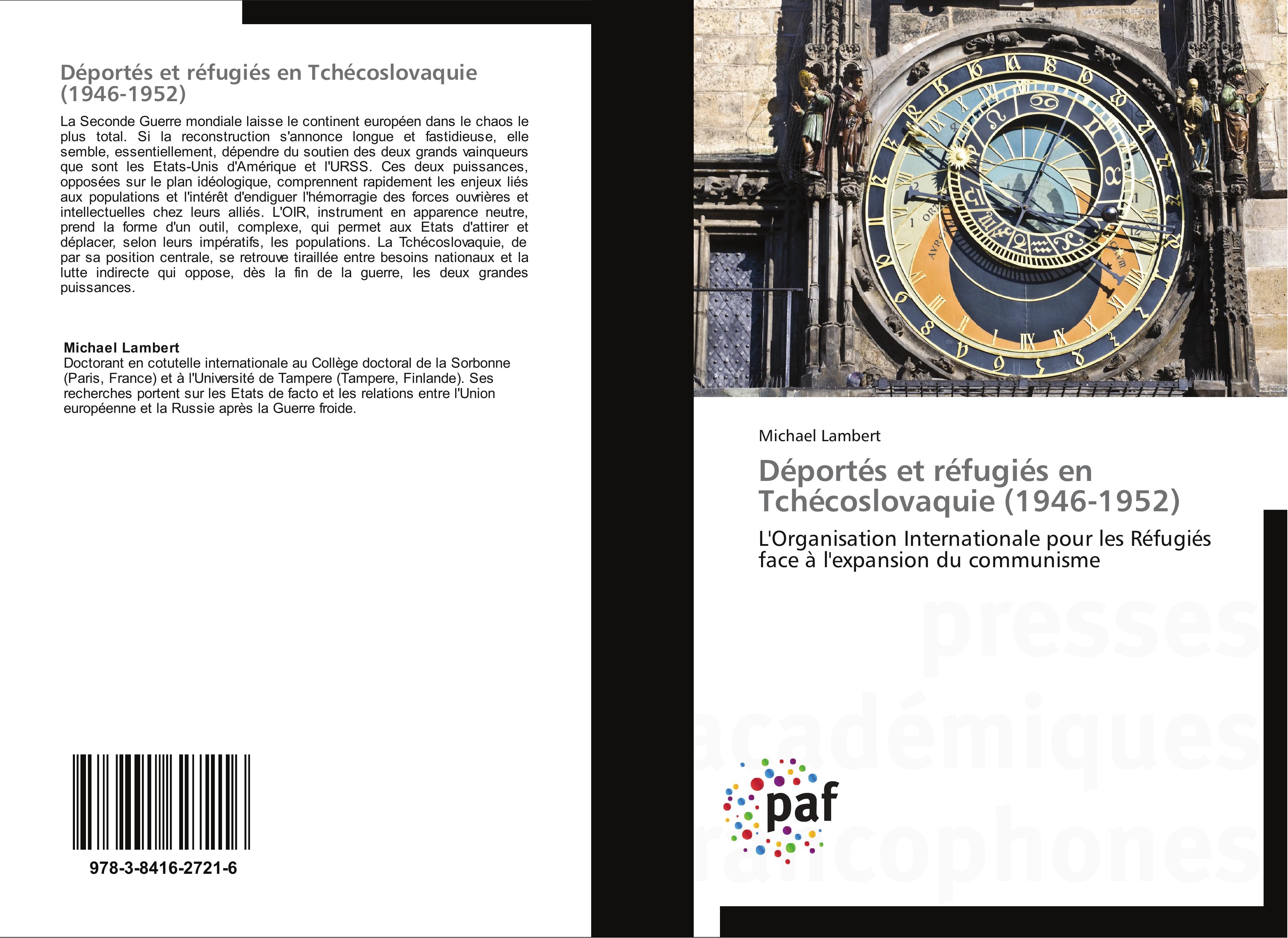 Vorderes Coverbild Déportés et réfugiés en Tchécoslovaquie (1946-1952)