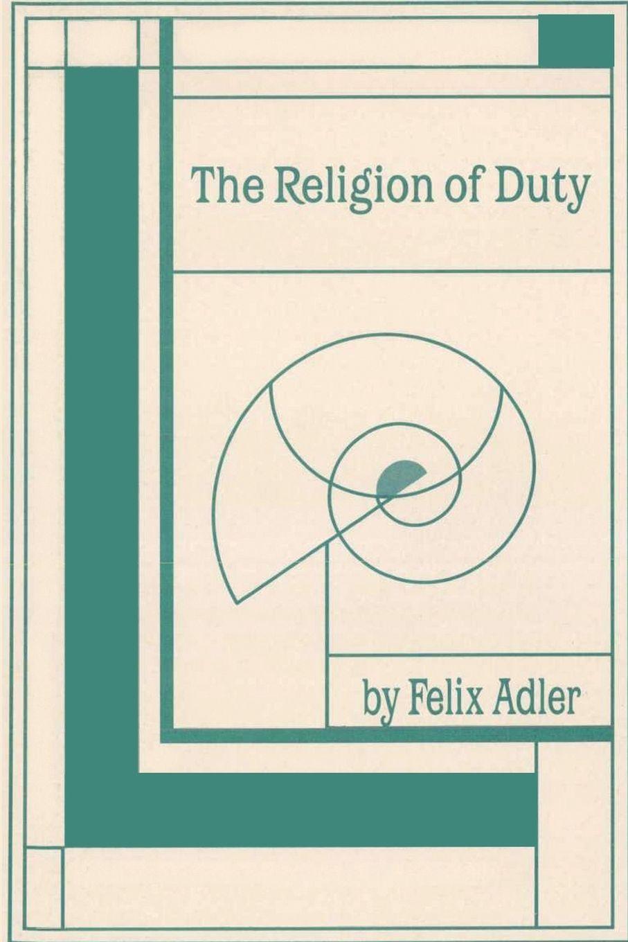 Vorderes Coverbild The Religion of Duty