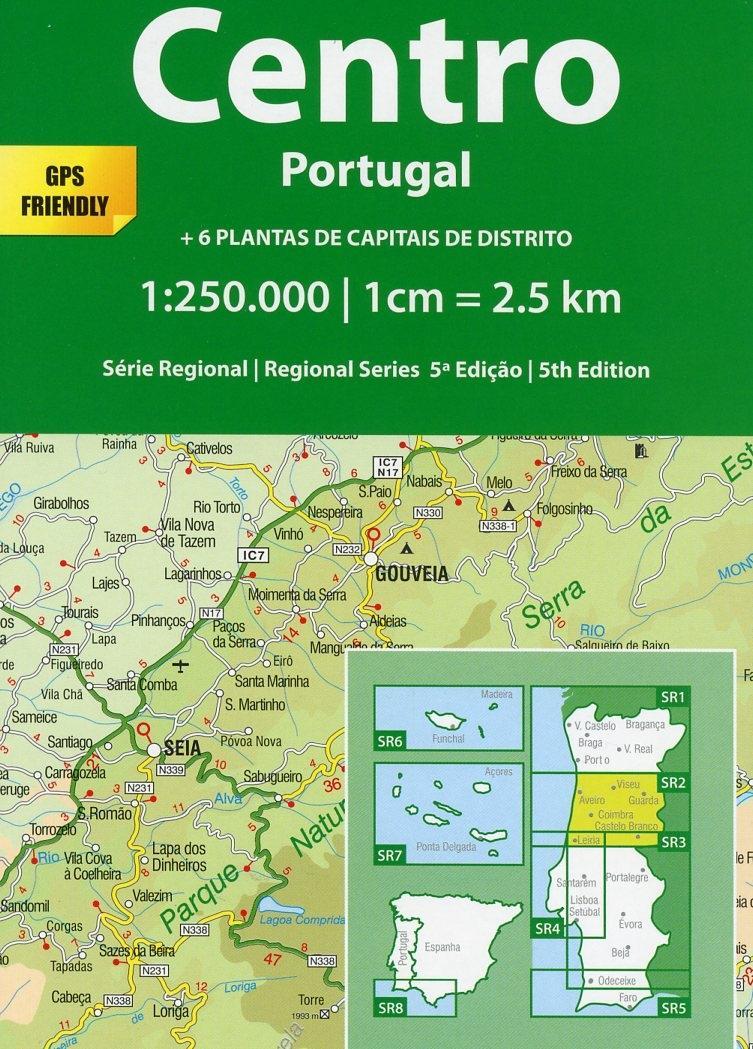 Beispielinhalt (Bild) Portugal Central 1 : 250 000