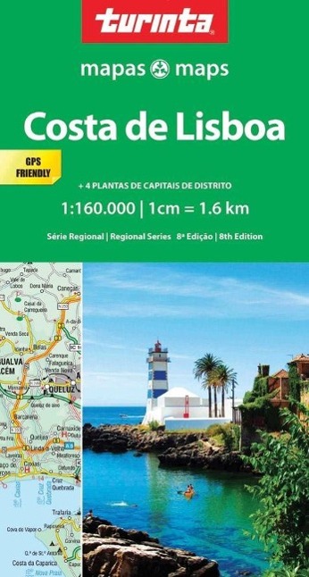 Vorderes Coverbild Lisbon Coast 1 : 160 000