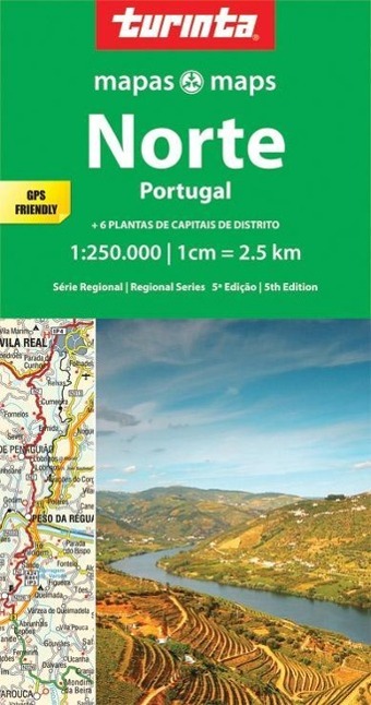 Vorderes Coverbild Portugal North 1 : 250 000