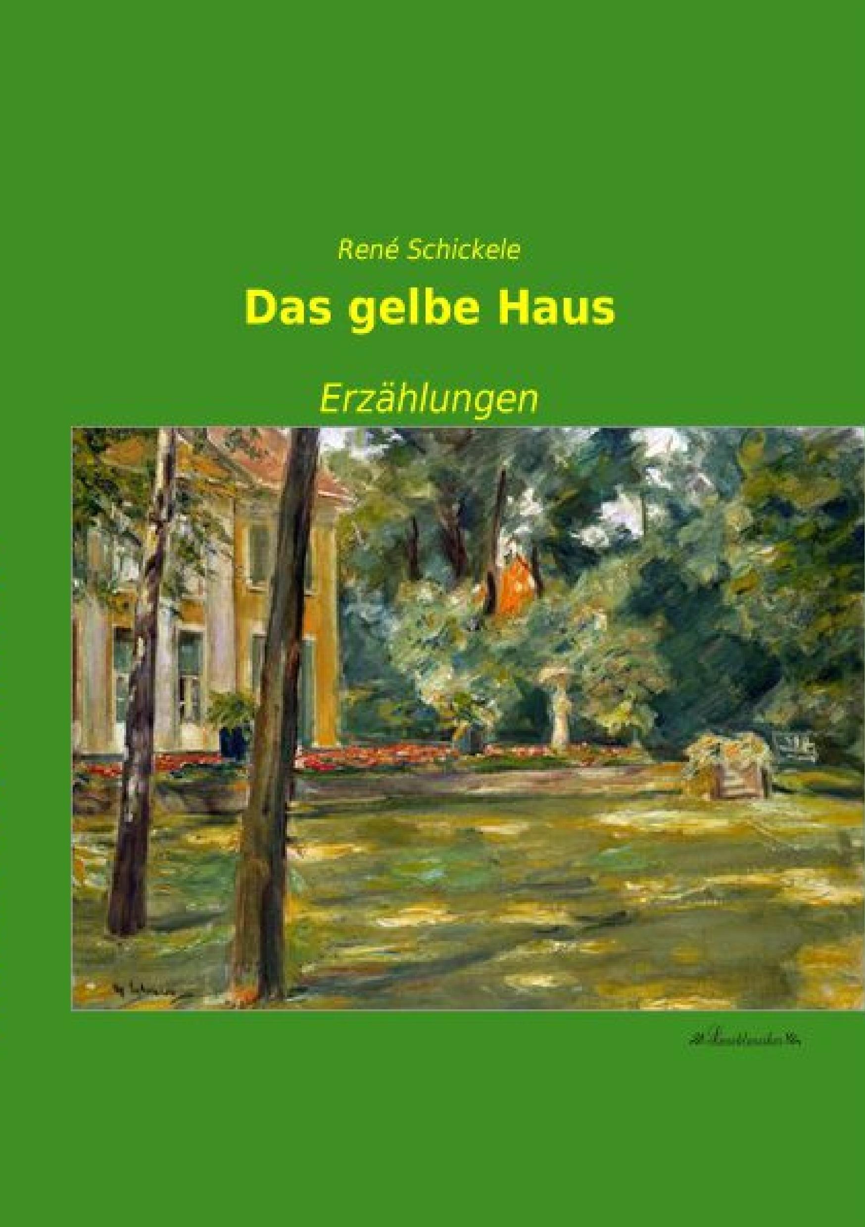 Vorderes Coverbild Das gelbe Haus