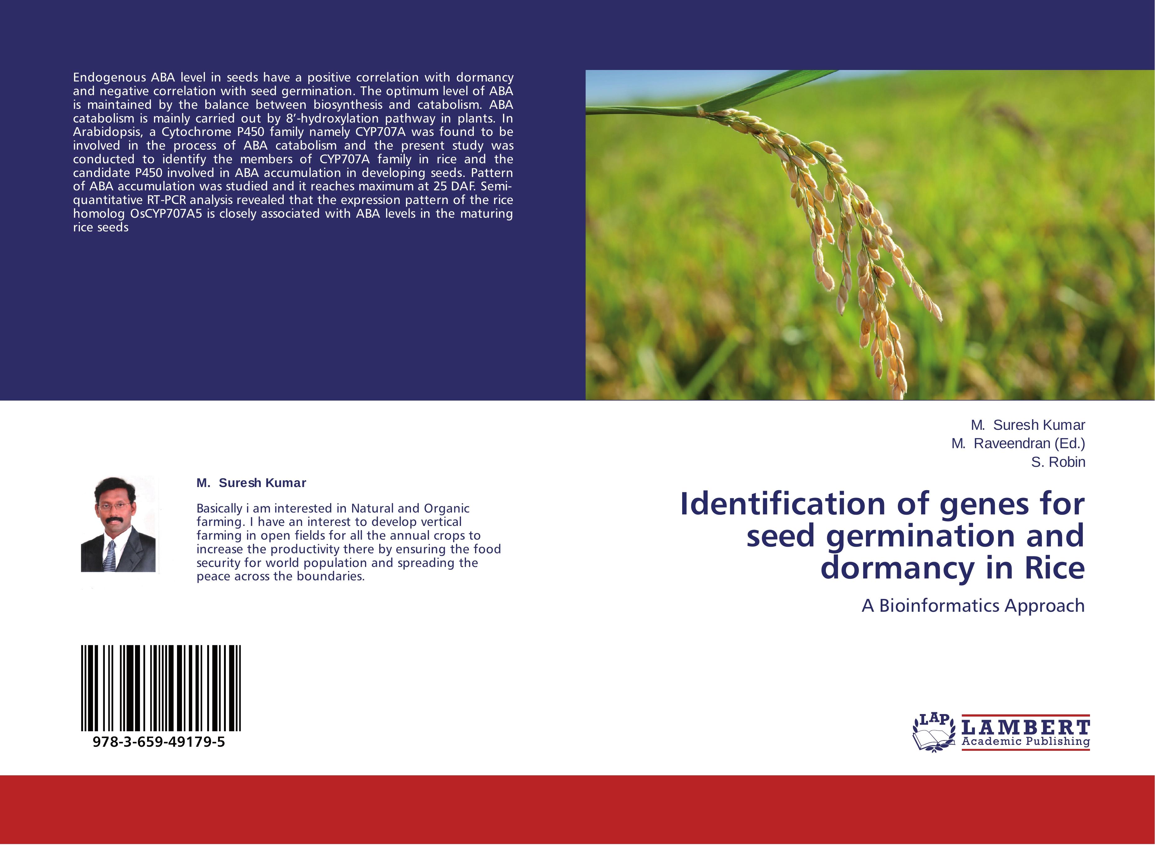 Vorderes Coverbild Identification of genes for seed germination and dormancy in Rice