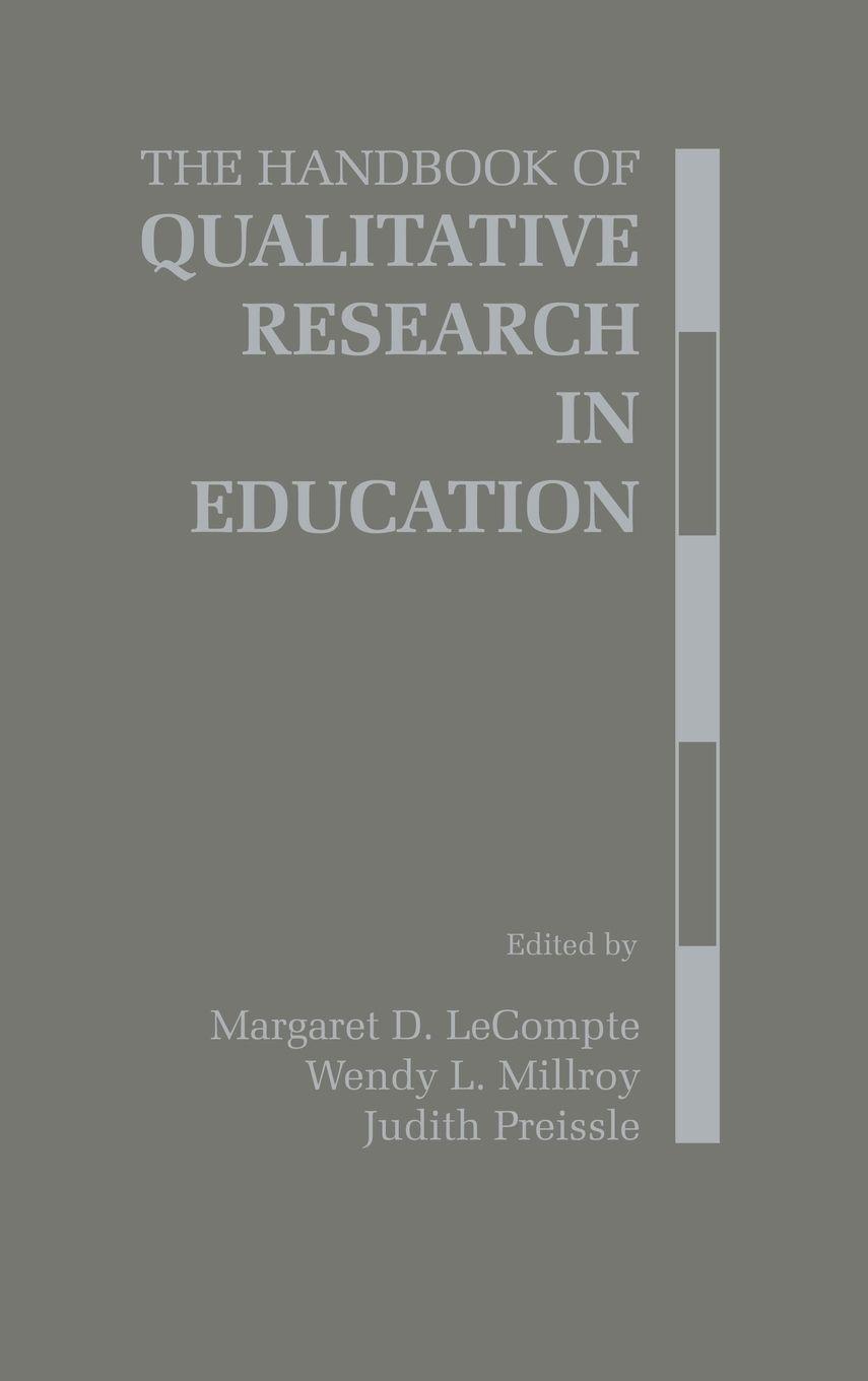 Vorderes Coverbild The Handbook of Qualitative Research in Education