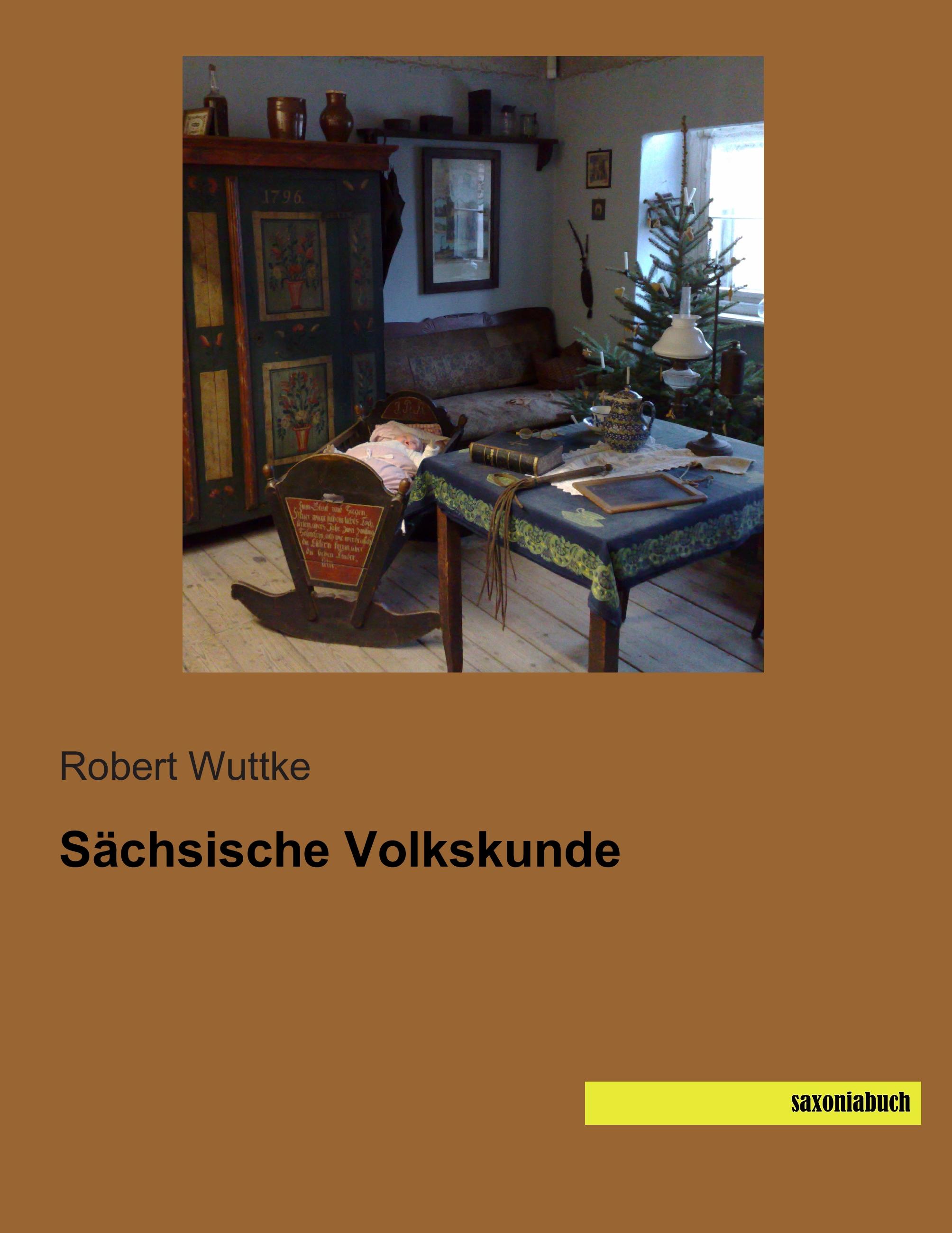 Vorderes Coverbild Sächsische Volkskunde