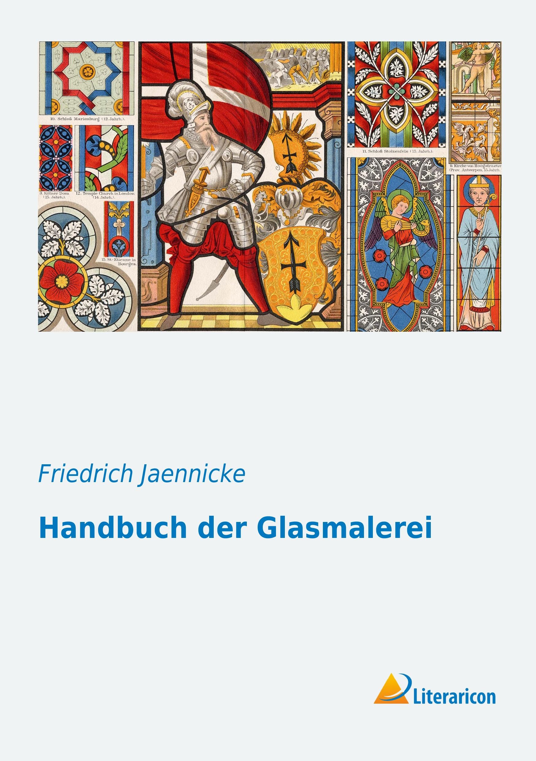 Vorderes Coverbild Handbuch der Glasmalerei