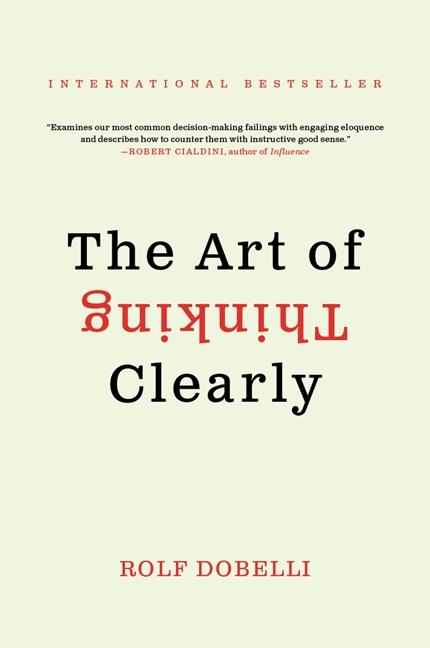 Vorderes Coverbild The Art of Thinking Clearly