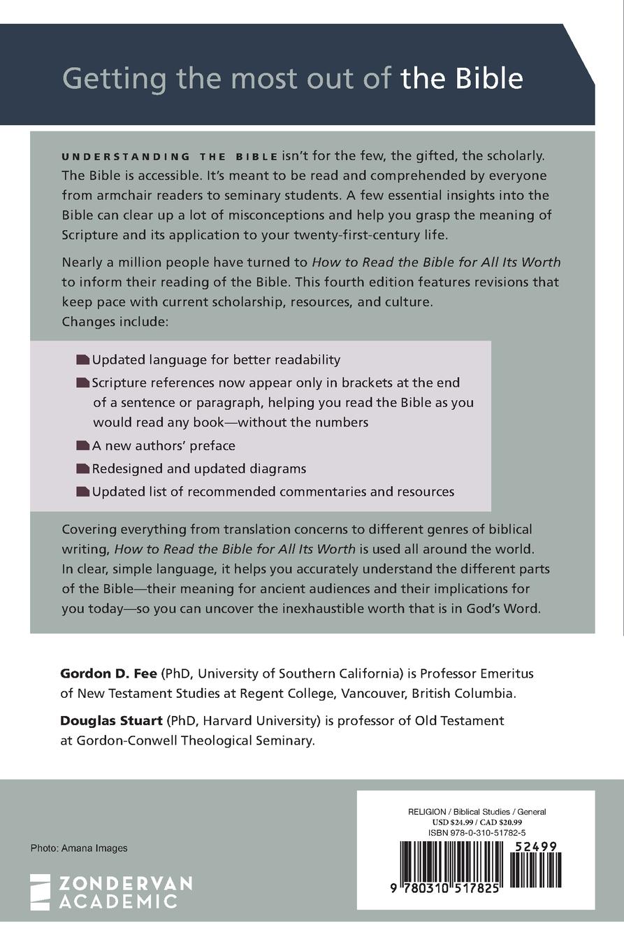 Rückseitencover A How to Read the Bible for All Its Worth