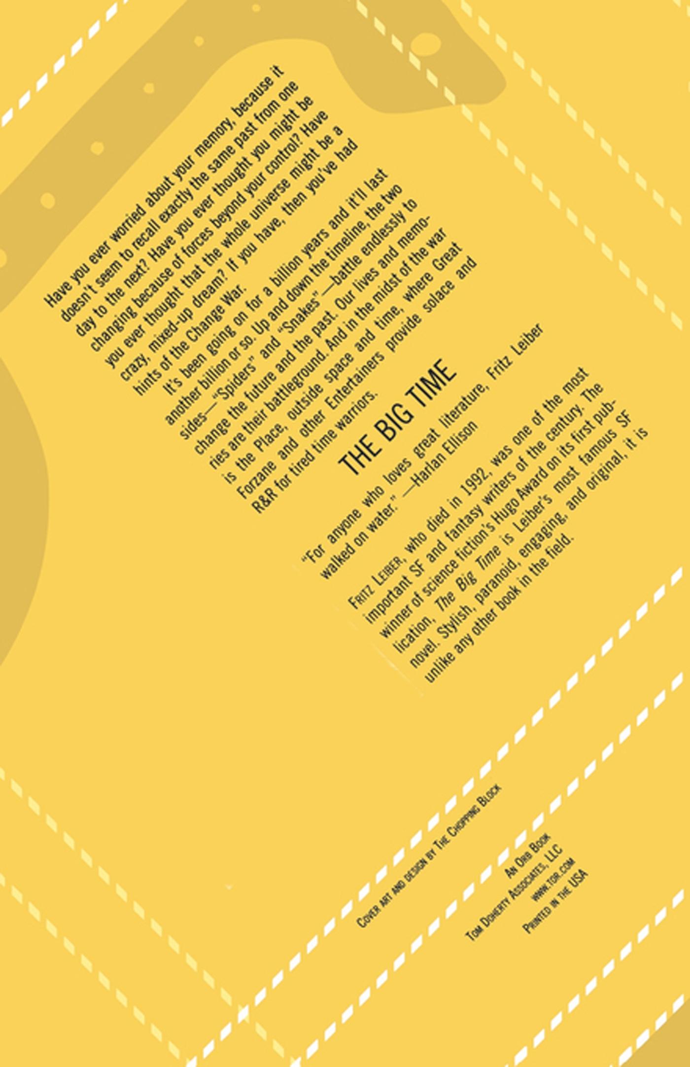 Rückseitencover The Big Time