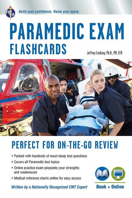 Vorderes Coverbild Paramedic Flashcard Book + Online