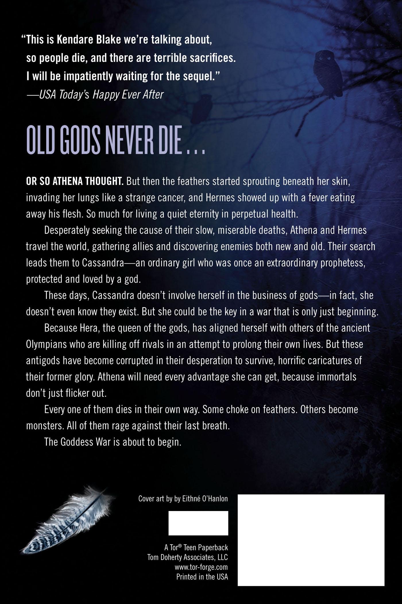 Rückseitencover Antigoddess