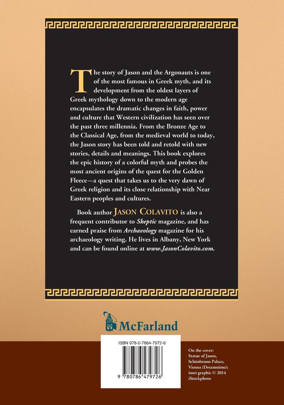 Rückseitencover Jason and the Argonauts through the Ages