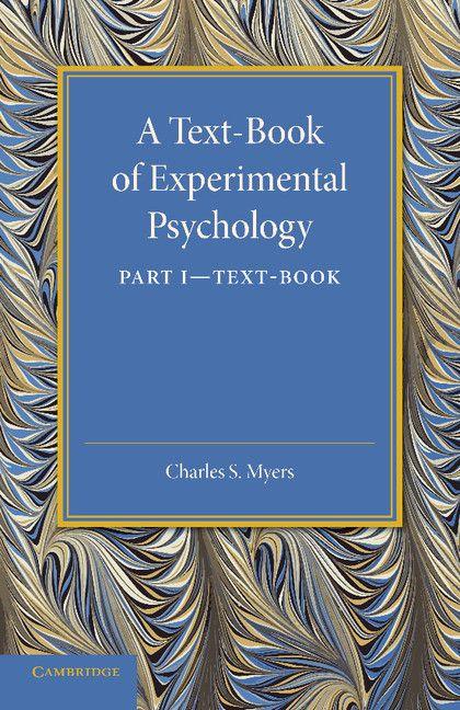 Vorderes Coverbild A Text-Book of Experimental Psychology