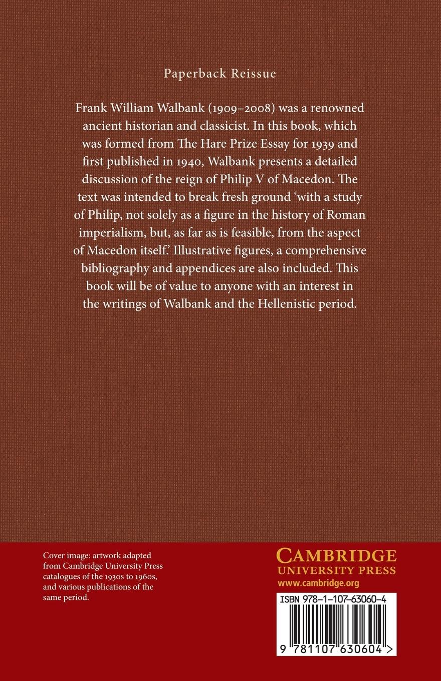 Rückseitencover Philip V of Macedon