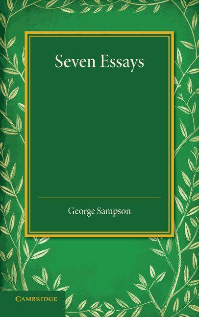 Vorderes Coverbild Seven Essays