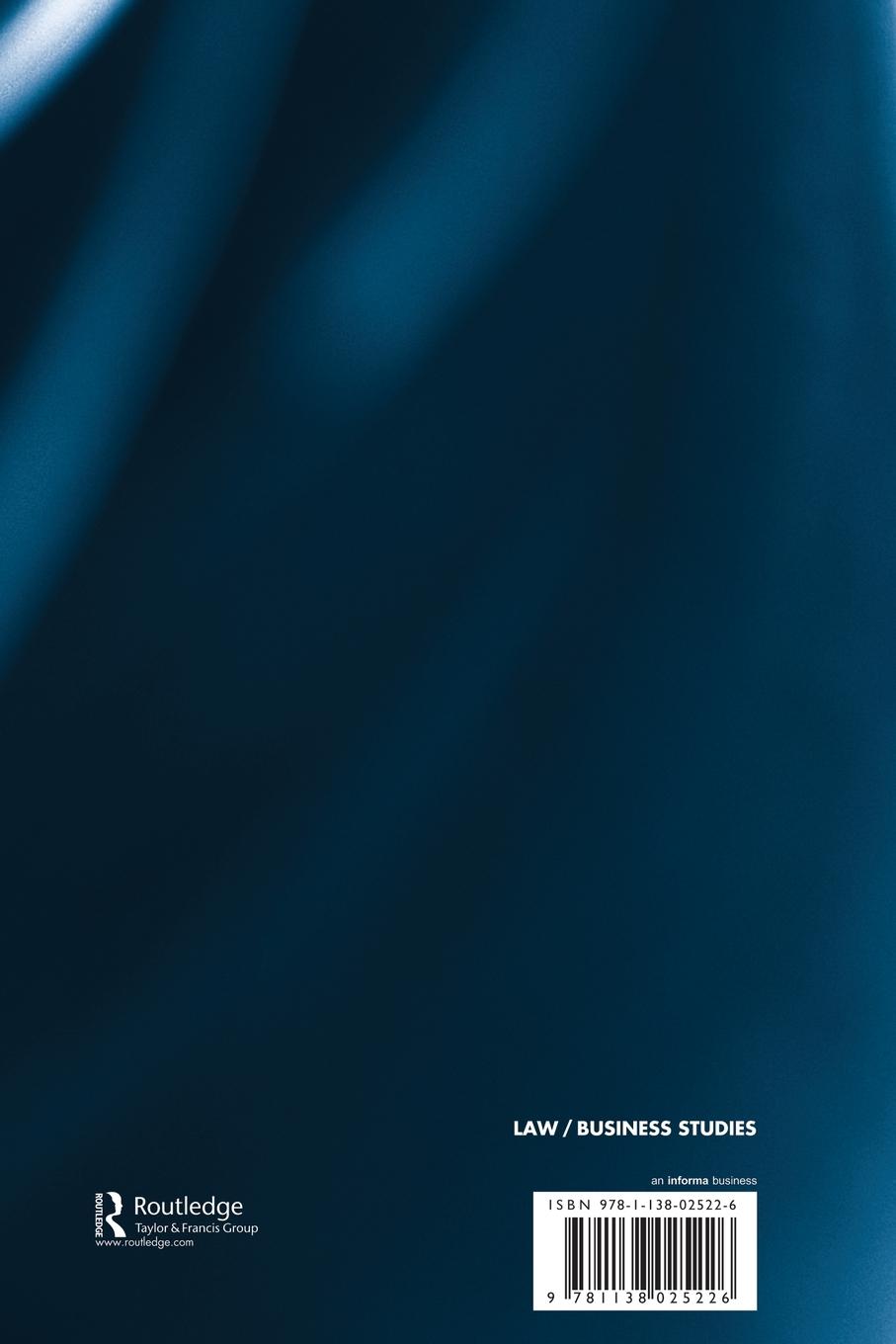 Rückseitencover The Enlightened Shareholder Value Principle and Corporate Governance