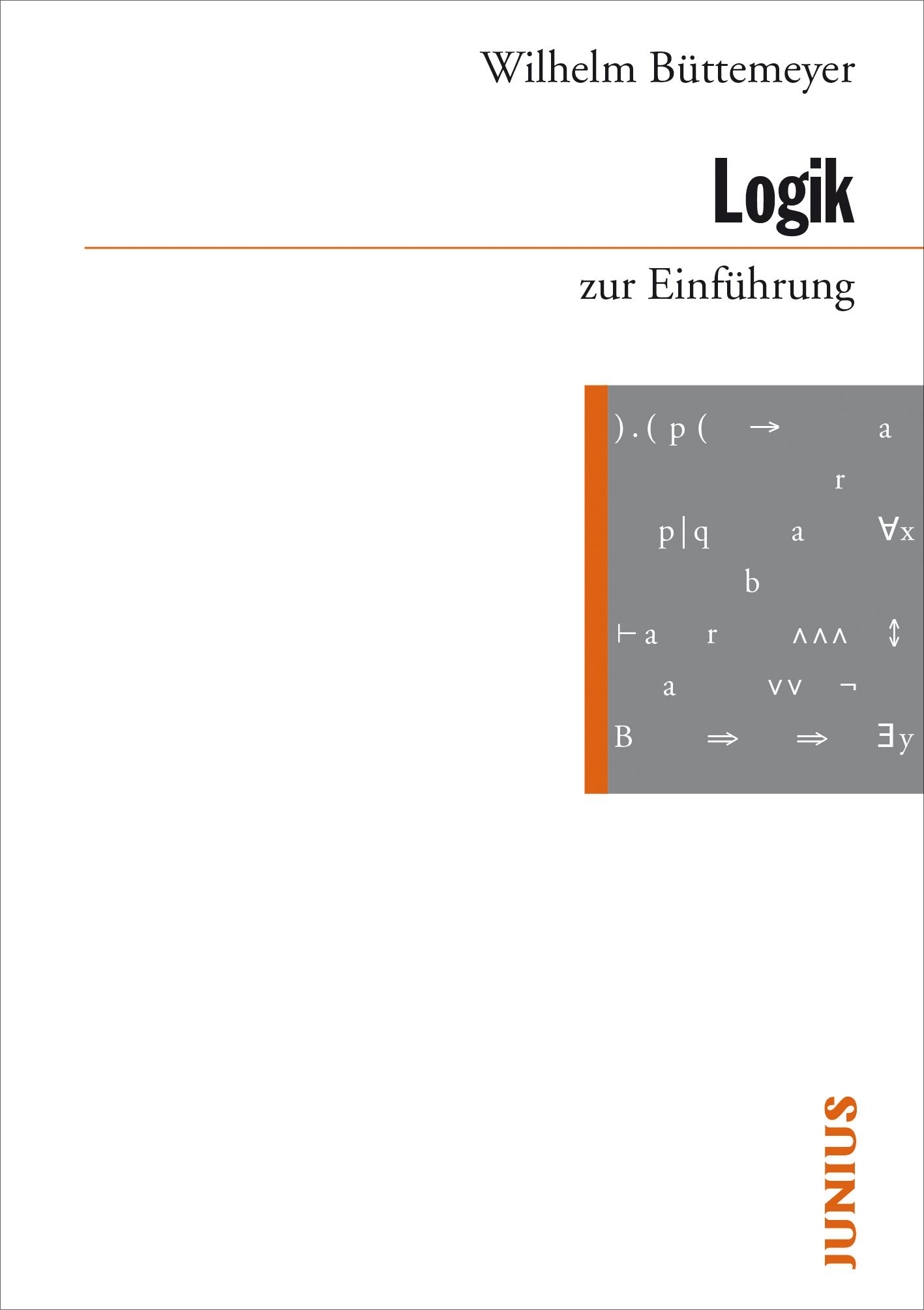 Vorderes Coverbild Logik zur Einführung