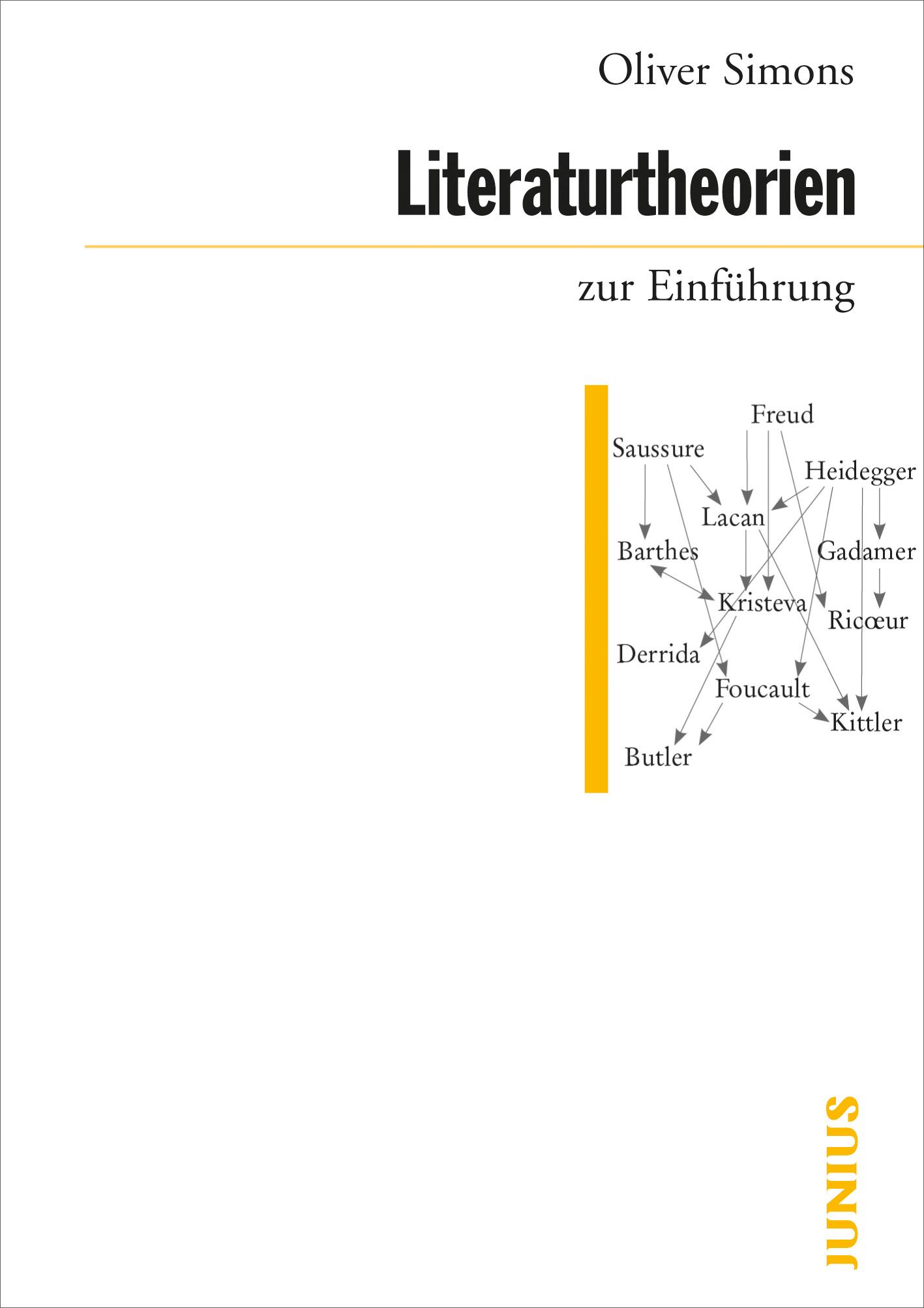 Vorderes Coverbild Literaturtheorien zur Einführung