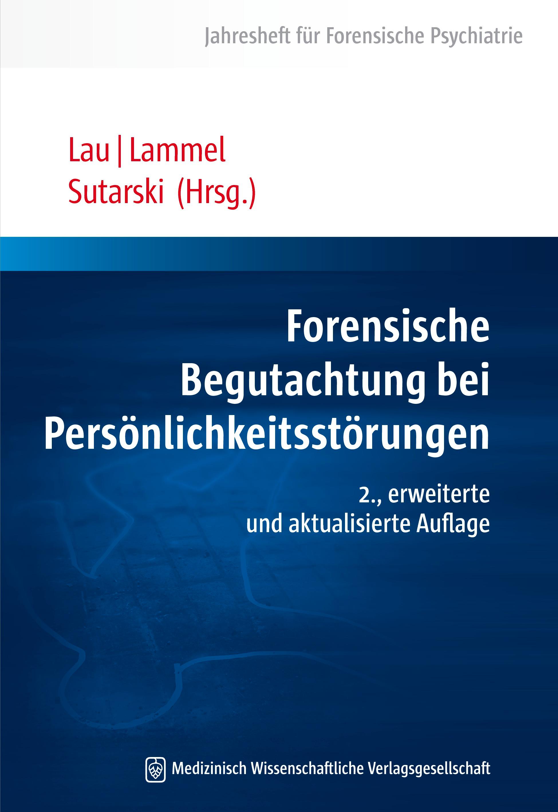 Vorderes Coverbild Forensische Begutachtung bei Persönlichkeitsstörungen