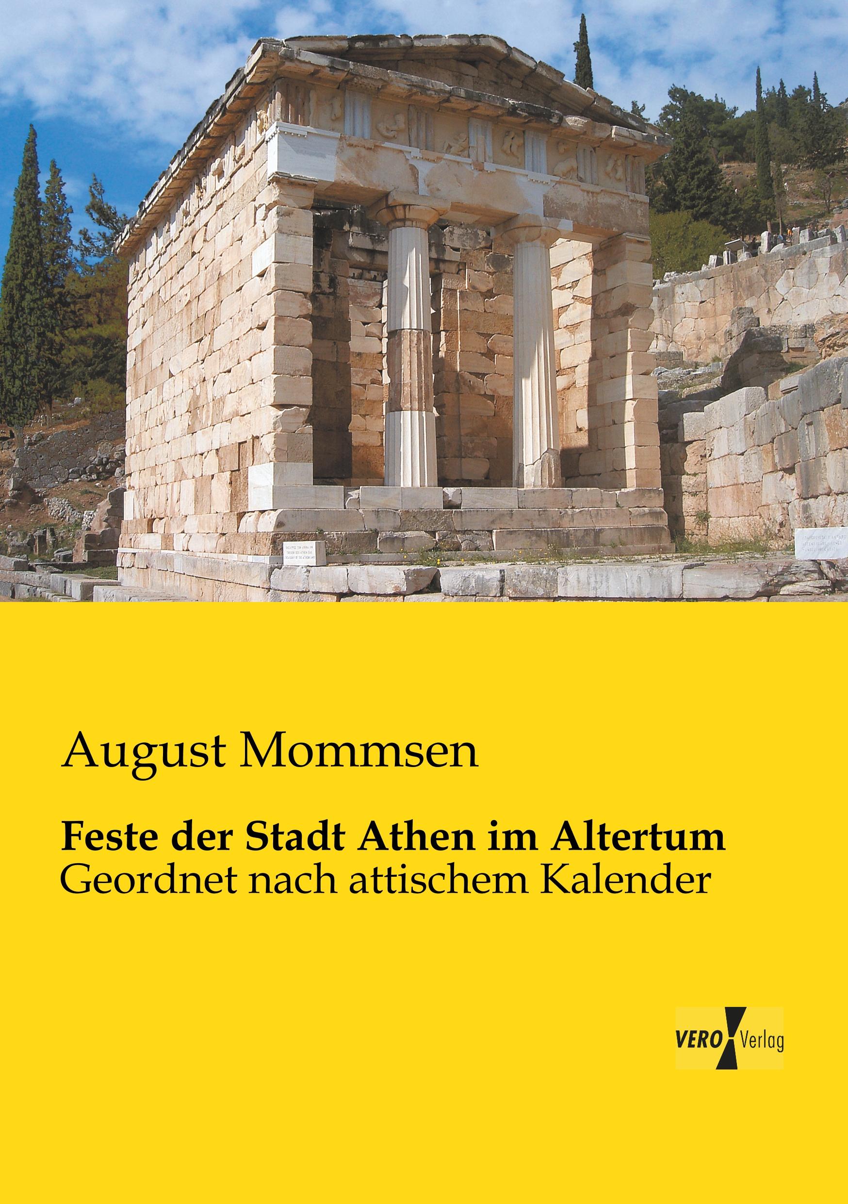 Vorderes Coverbild Feste der Stadt Athen im Altertum