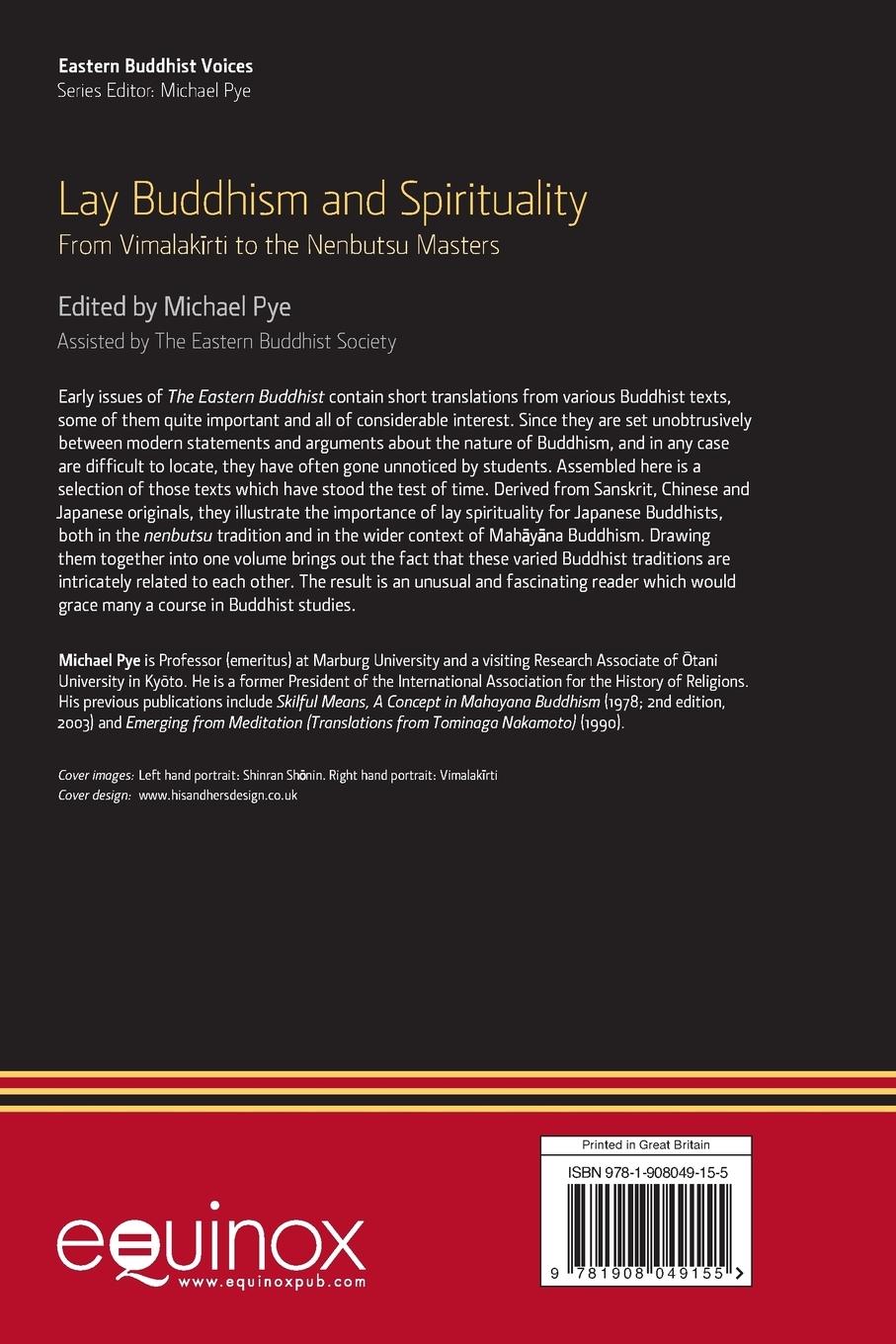 Rückseitencover Lay Buddhism and Spirituality