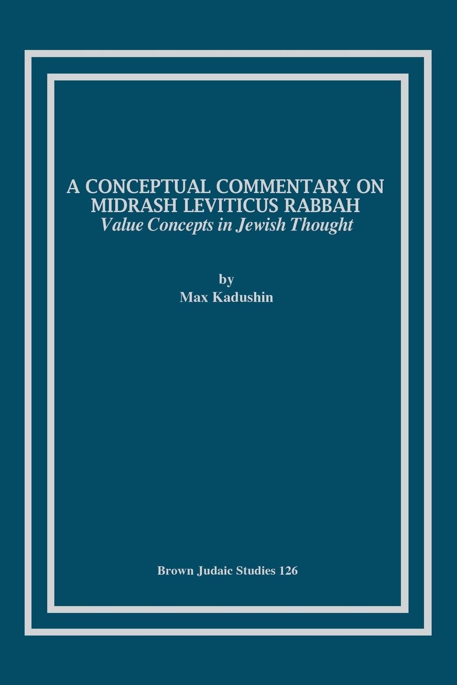 Vorderes Coverbild A Conceptual Commentary on Midrash Leviticus Rabbah