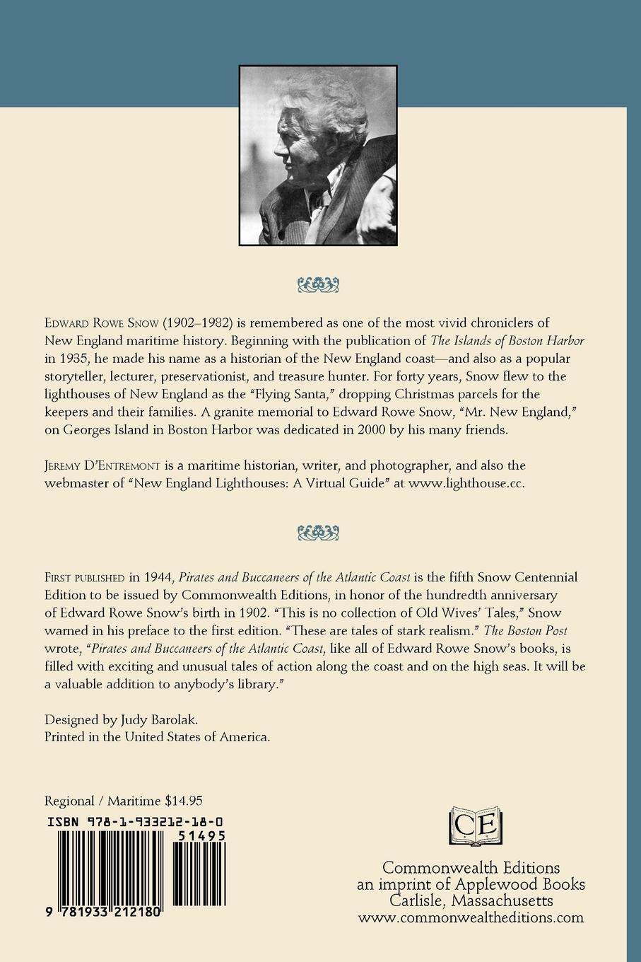 Rückseitencover Pirates and Buccaneers of the Atlantic Coast