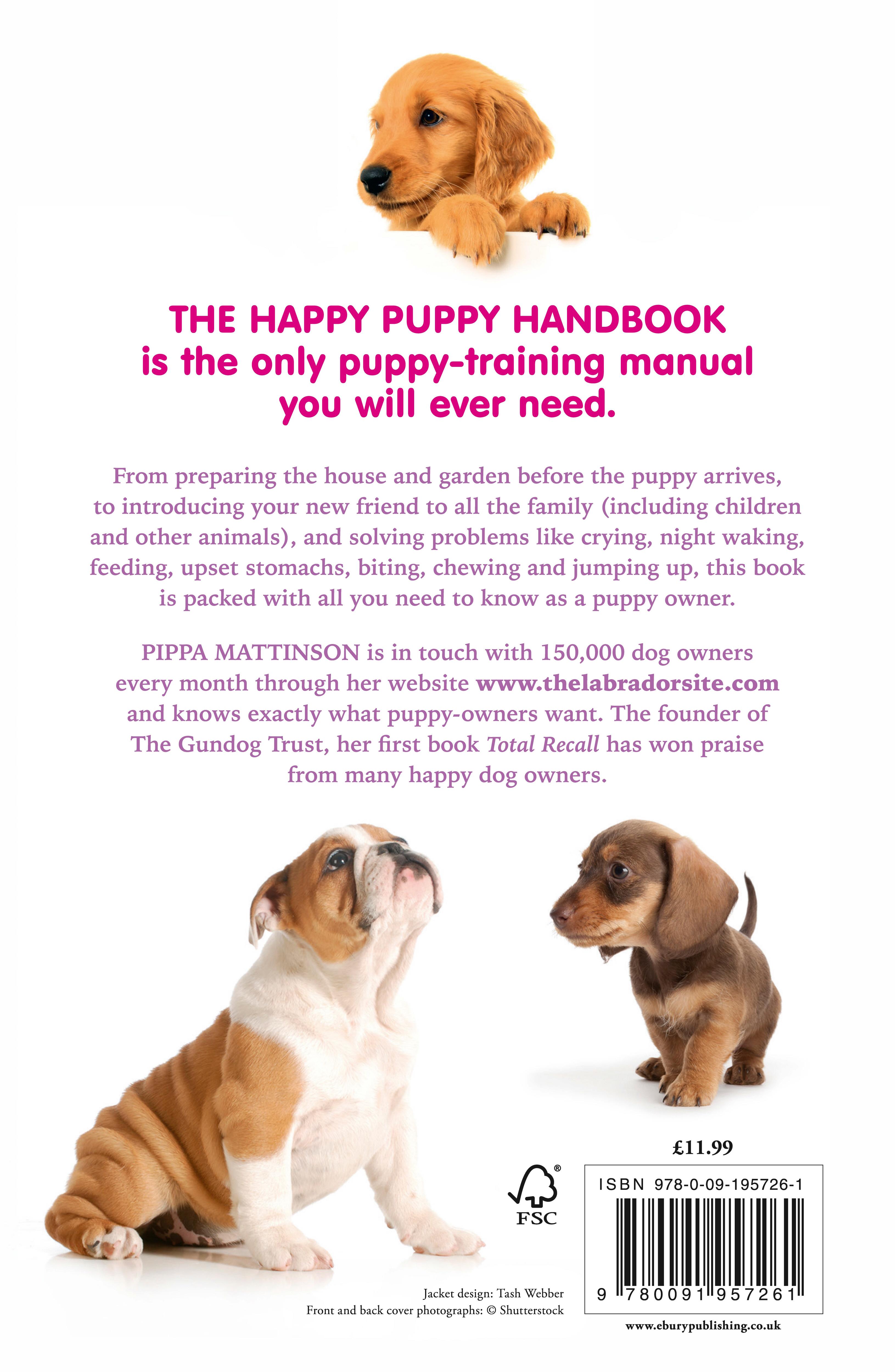 Rückseitencover The Happy Puppy Handbook