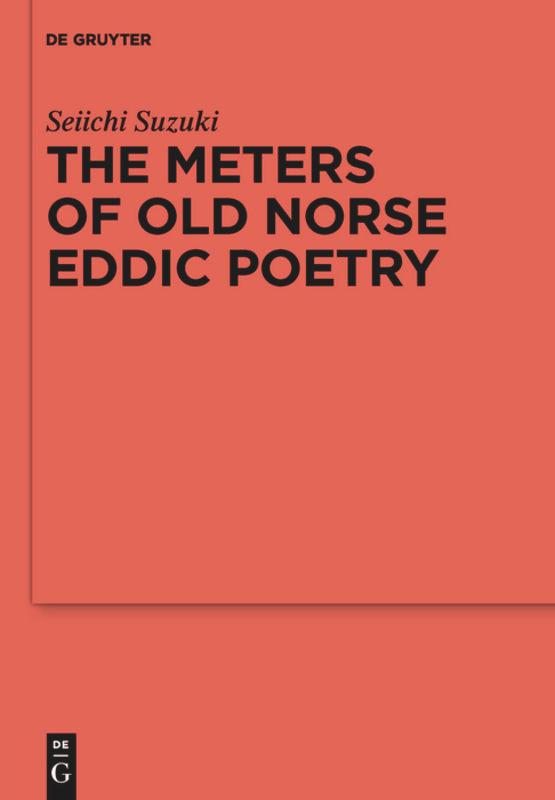 Vorderes Coverbild The Meters of Old Norse Eddic Poetry
