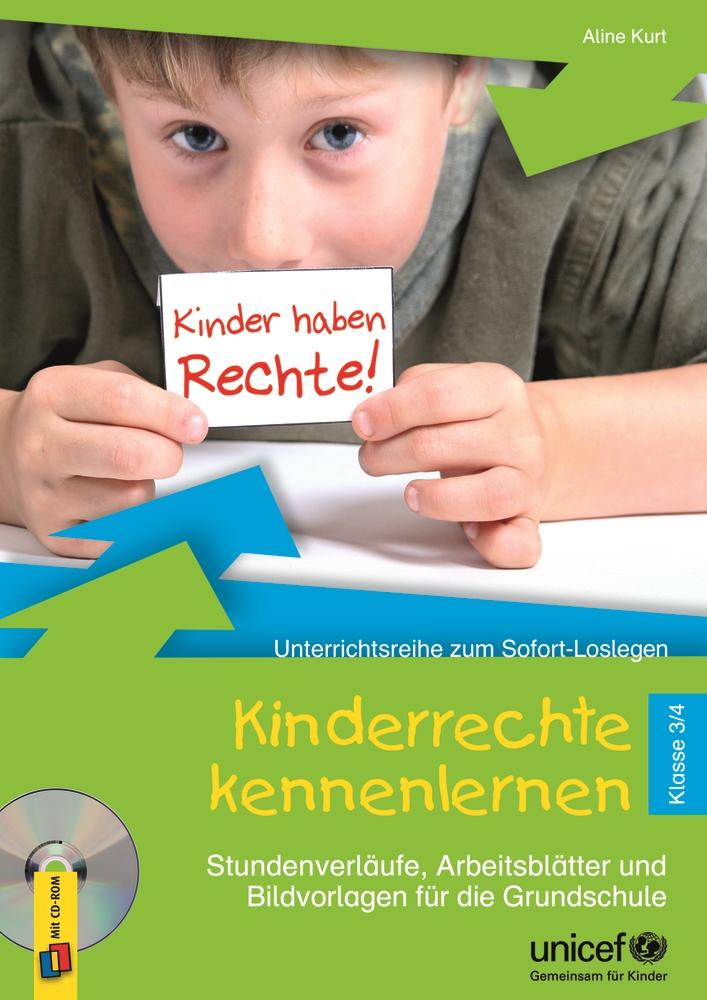 Vorderes Coverbild Kinderrechte kennenlernen Klasse 3/4