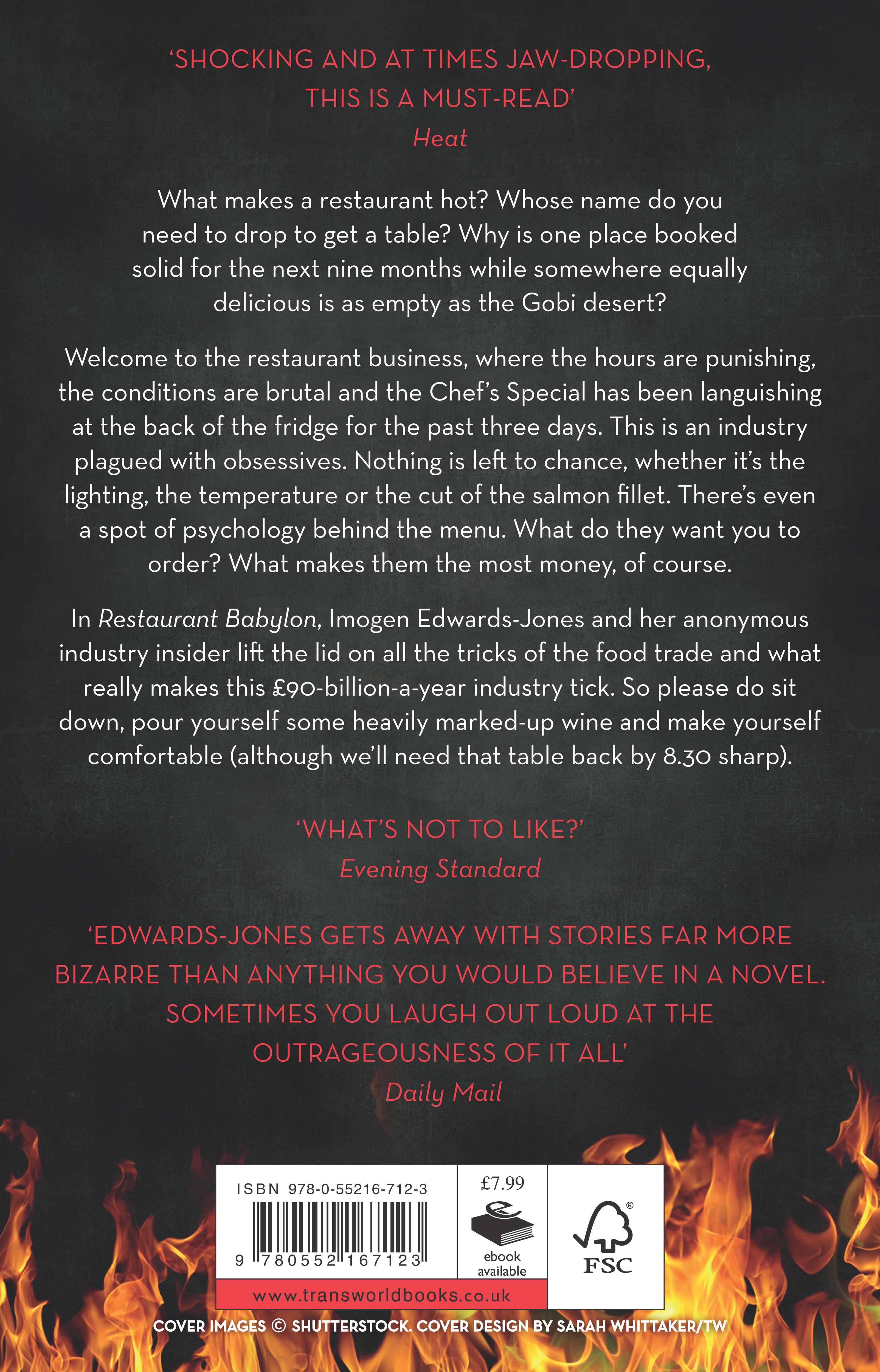 Rückseitencover Restaurant Babylon