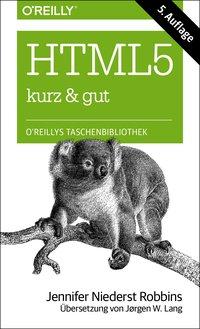 Vorderes Coverbild HTML5 - kurz & gut