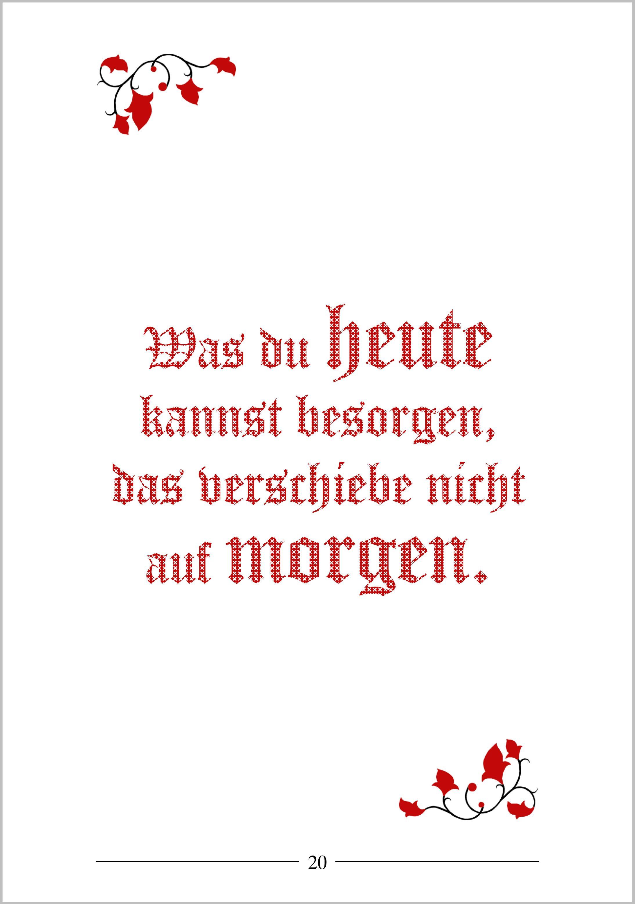 Beispielinhalt (Bild) Eigener Herd ist Goldes wert, Die schönsten Sprichwort-Geschichten rund um Haus und Hof für Menschen mit Demenz