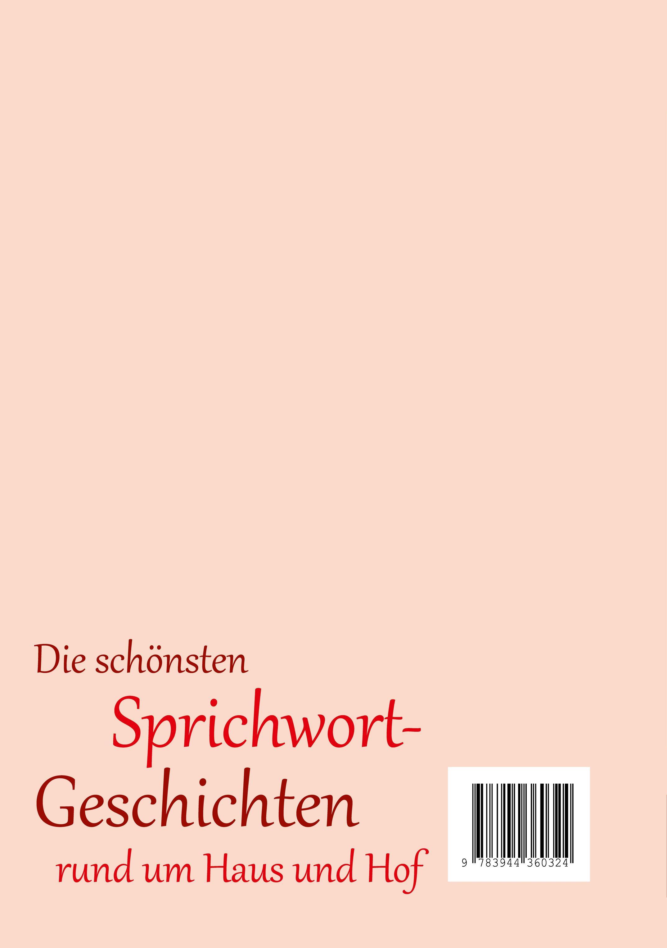 Beispielinhalt (Bild) Eigener Herd ist Goldes wert, Die schönsten Sprichwort-Geschichten rund um Haus und Hof für Menschen mit Demenz