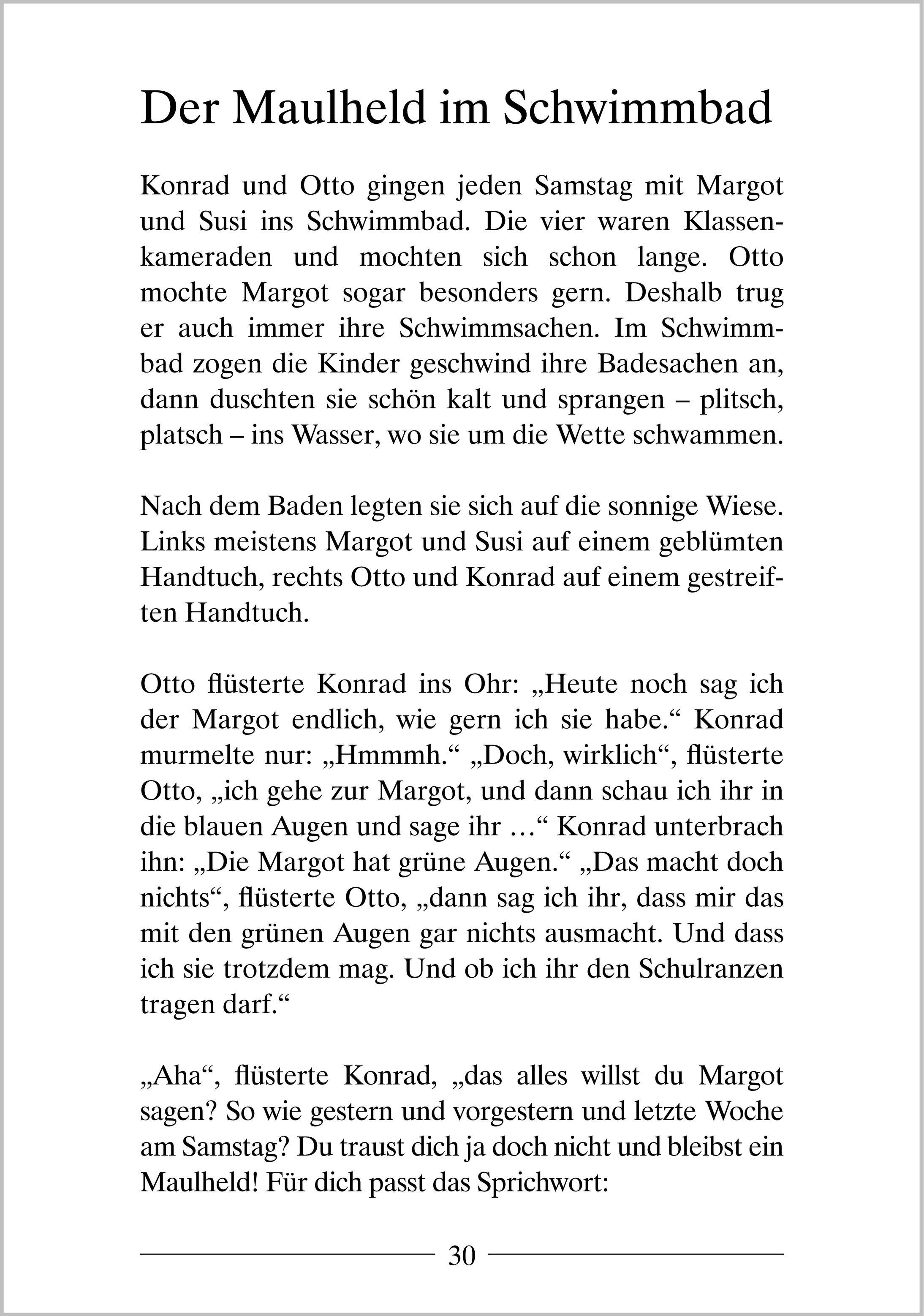Beispielinhalt (Bild) Morgenstund hat Gold im Mund, Die schönsten Sprichwort-Geschichten von früh bis spät für Menschen mit Demenz