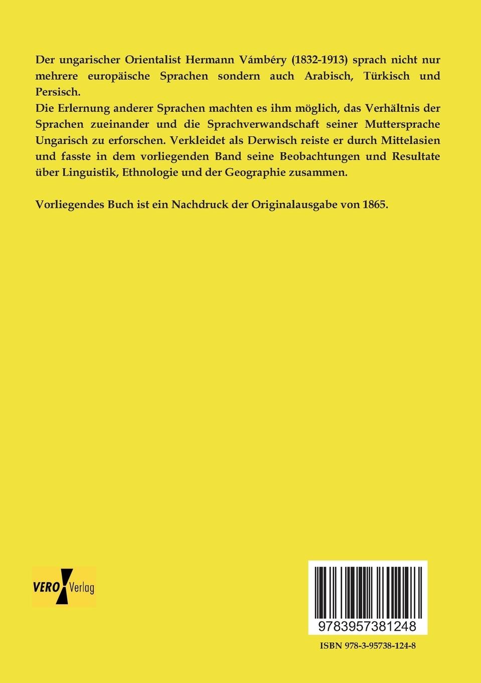 Rückseitencover Reise in Mittelasien