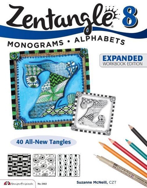 Vorderes Coverbild Zentangle 8, Expanded Workbook Edition
