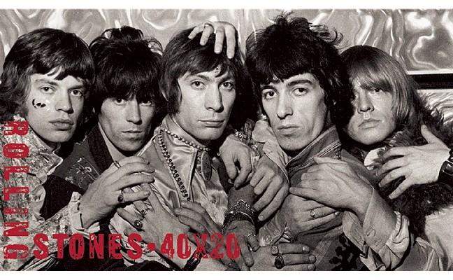 Vorderes Coverbild Rolling Stones 40 X 20