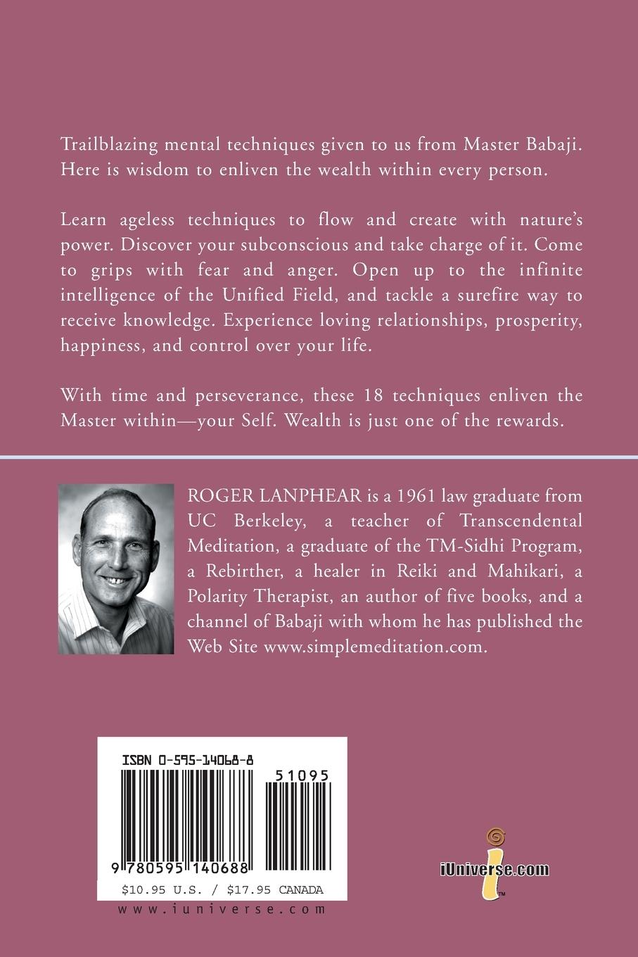 Rückseitencover Wealth Consciousness