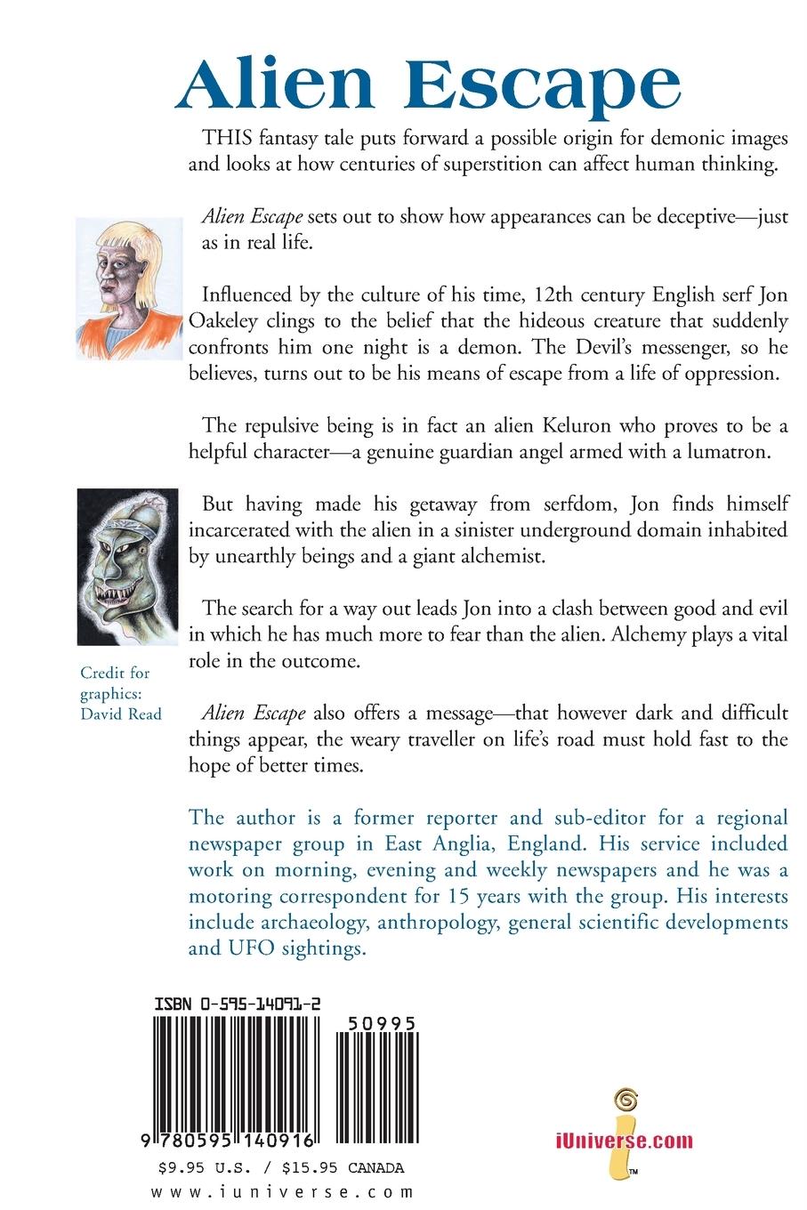 Rückseitencover Alien Escape