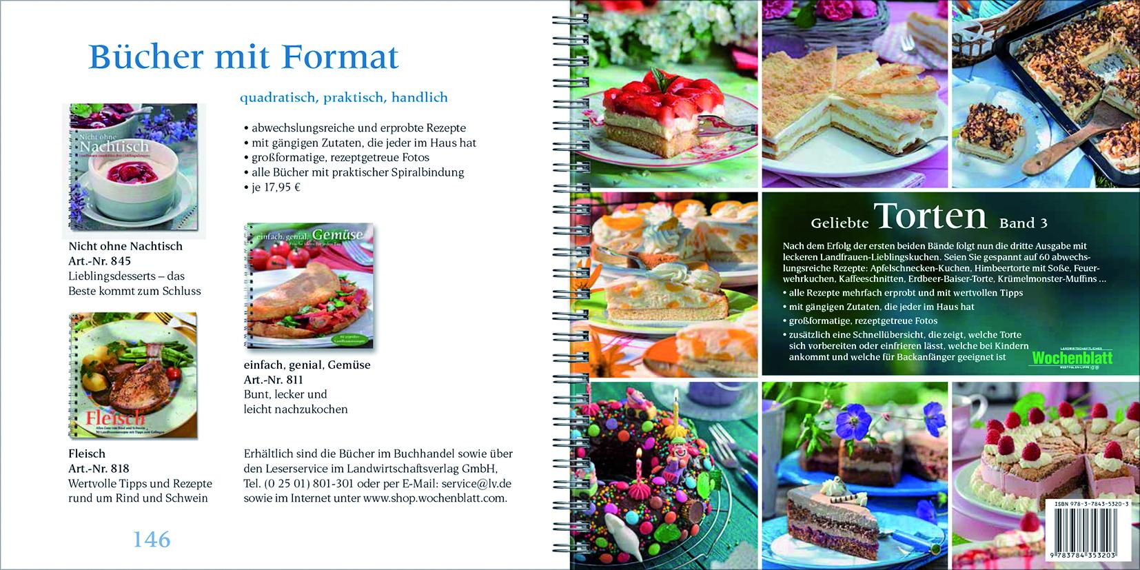 Beispielinhalt (Bild) Geliebte Torten 3