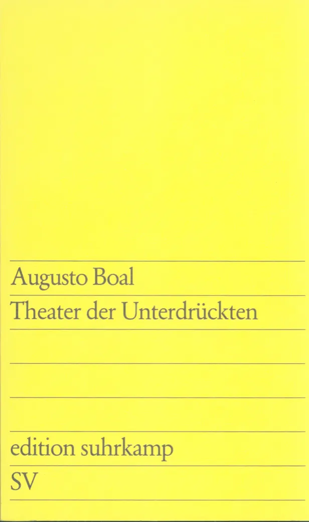 Vorderes Coverbild Theater der Unterdrückten