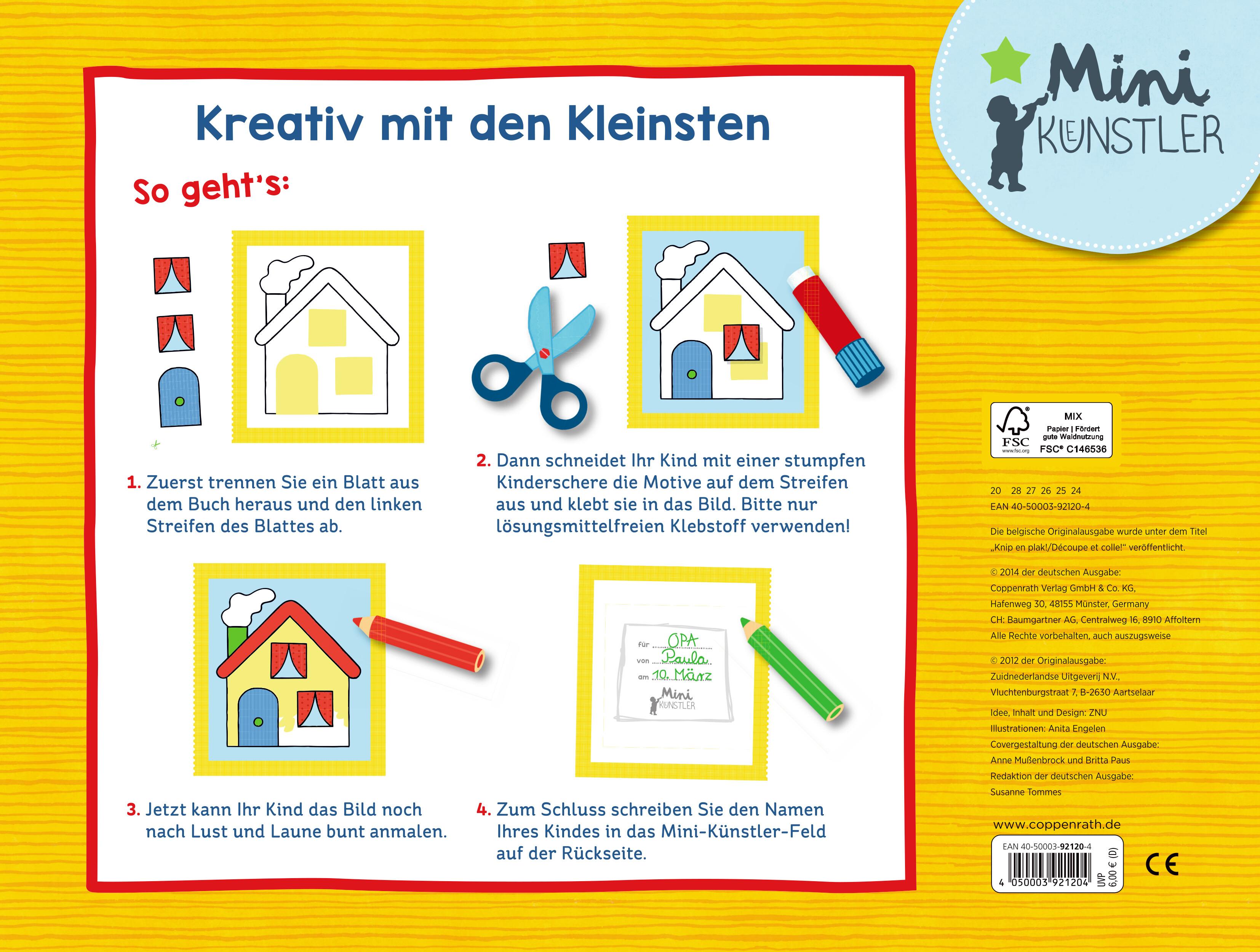 Rückseitencover Mein erstes Bastelbuch