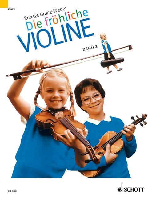 Vorderes Coverbild Die fröhliche Violine 2 Paket (Schule und Spielbuch)