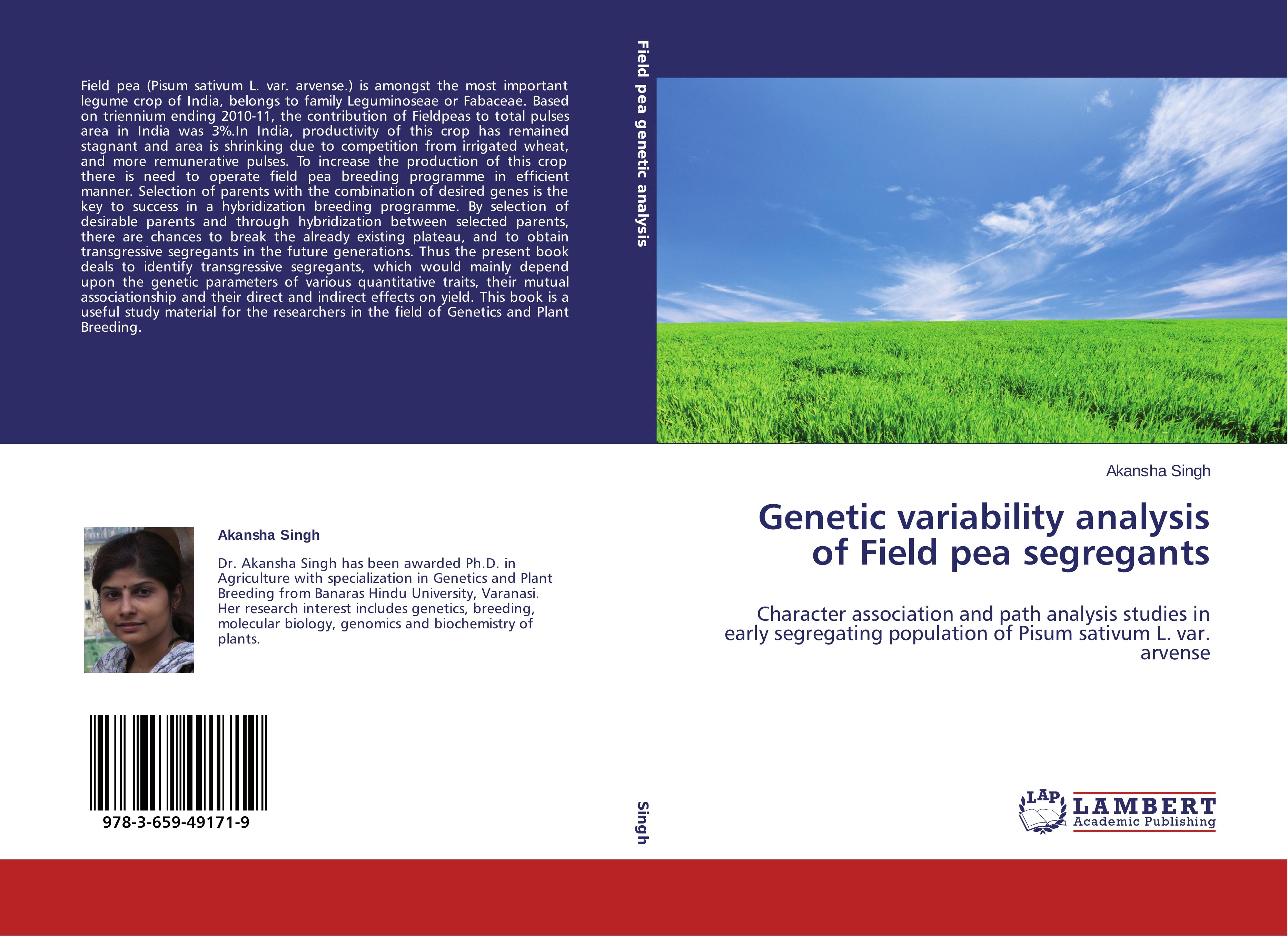 Vorderes Coverbild Genetic variability analysis of Field pea segregants