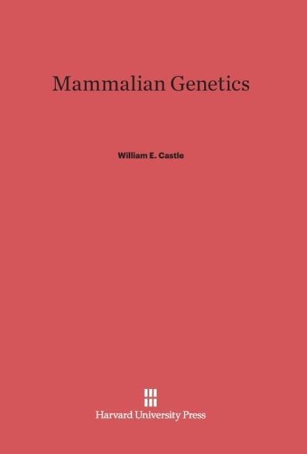 Vorderes Coverbild Mammalian Genetics